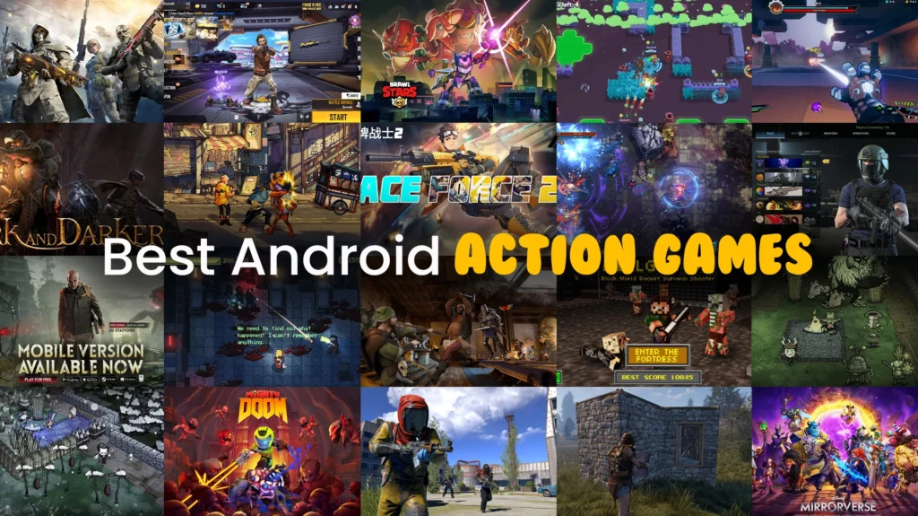 Top Best Android Action Games - Mangomango.io