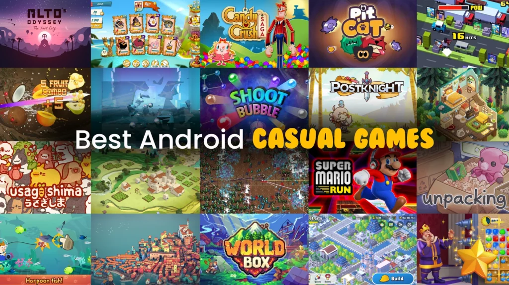 Top Best Android Casual Games - Mangomango.io