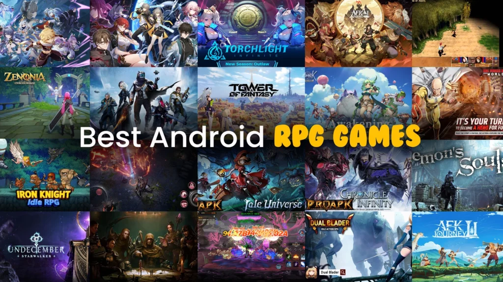 Top Best Android RPG Games - Mangomango.io