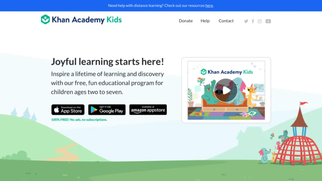 Khan Academy - Best Android Games for Kids - Mangomango.io