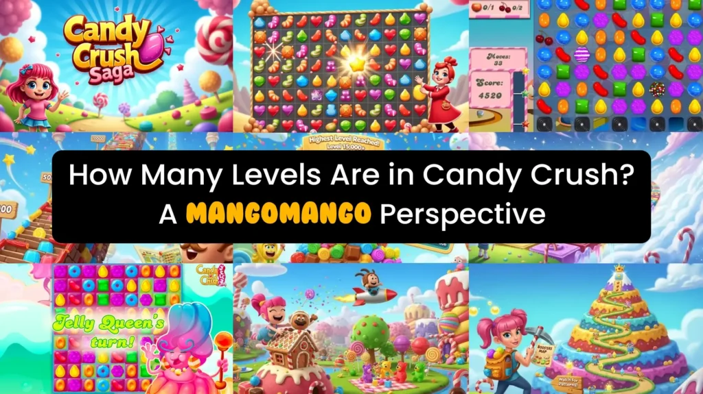 How Many Levels Are in Candy Crush? A Mangomango Perspective